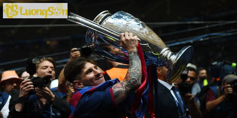 Messi và những thành tích đáng nể tại Cúp C1