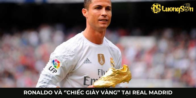 Ronaldo có bao nhiêu chiếc giày vàng khi chơi tại Real Madrid