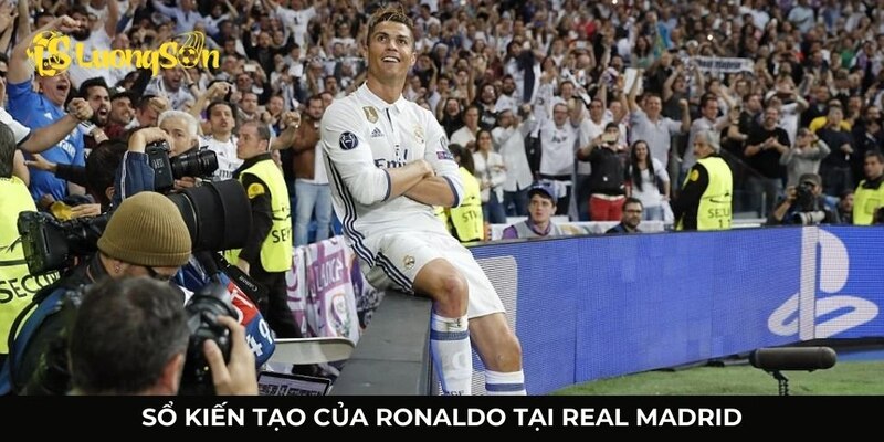 Sổ kiến tạo Ronaldo khi thi đấu tại Real