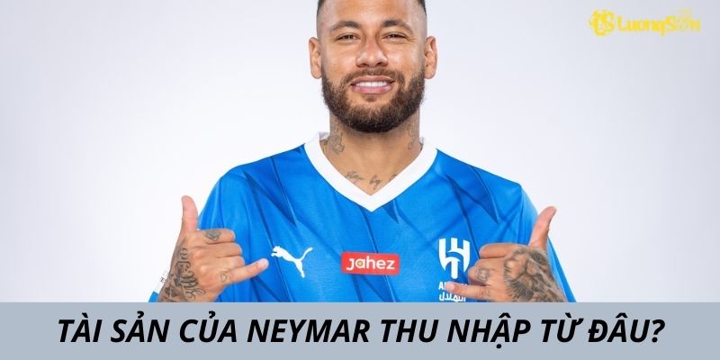 Tài sản của Neymar thu nhập từ các hợp đồng quảng cáo